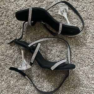 Rhinestone Crystal Heels